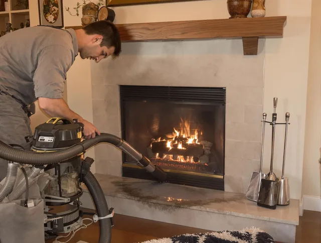 Routine fireplace upkeep by Pompano Beach Chimney Sweep in Pompano Beach, FL