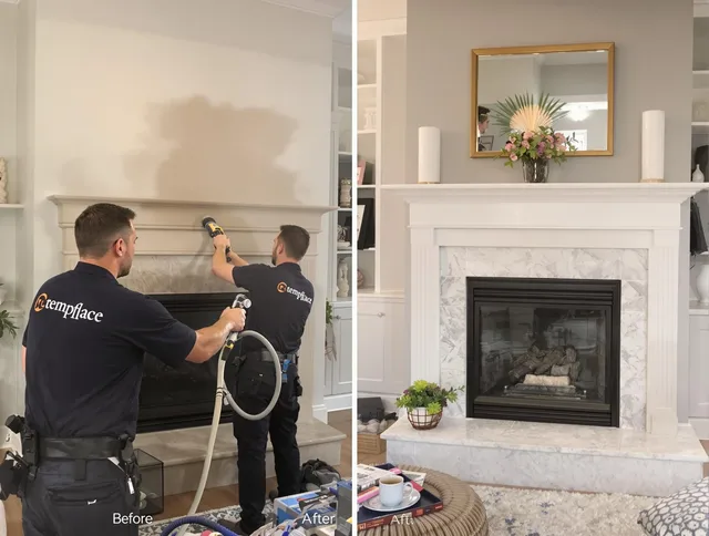Professional soot removal by Pompano Beach Chimney Sweep team in Pompano Beach, FL